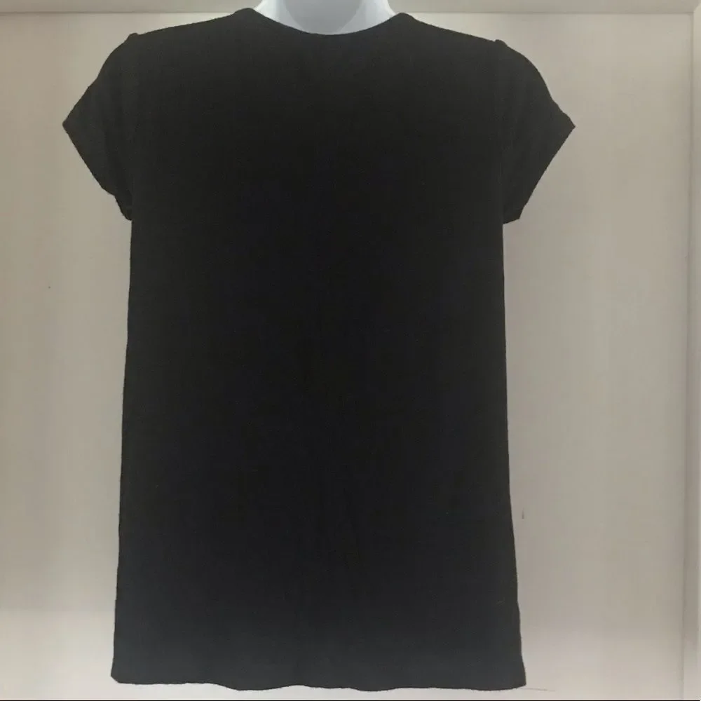 Justice Short Sleeve Tee London Sequin Details
